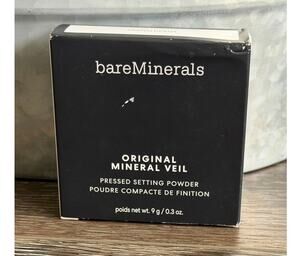 bareMinerals Original Mineral Veil Pressed Setting Powder 9g 0.3 Oz New